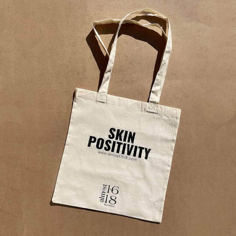 almost1618 SKIN POSITIVITY vászontáska