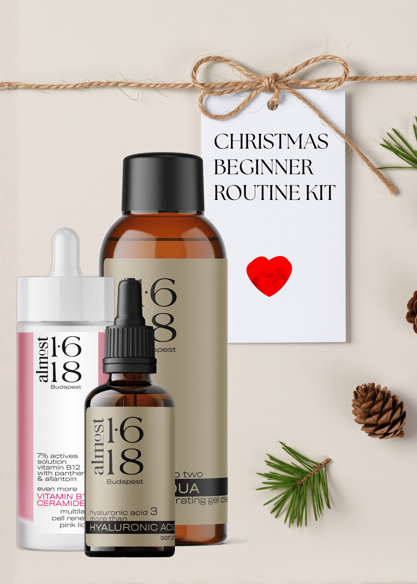 almost 1.618 Christmas Beginner Routine Kit